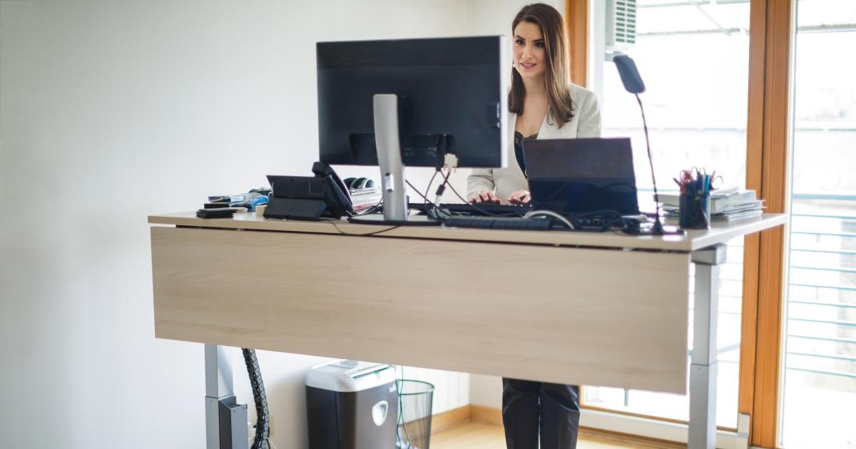 Office Monitor and Screen Adjustment