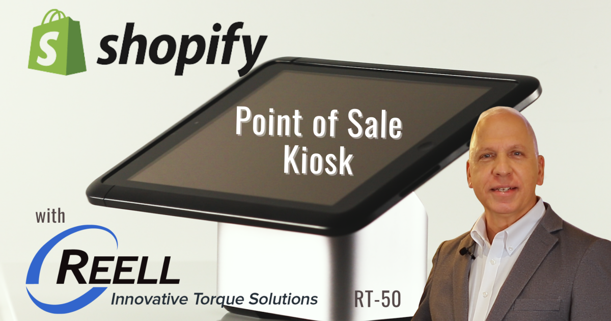 Reell Point of Sales Kiosk
